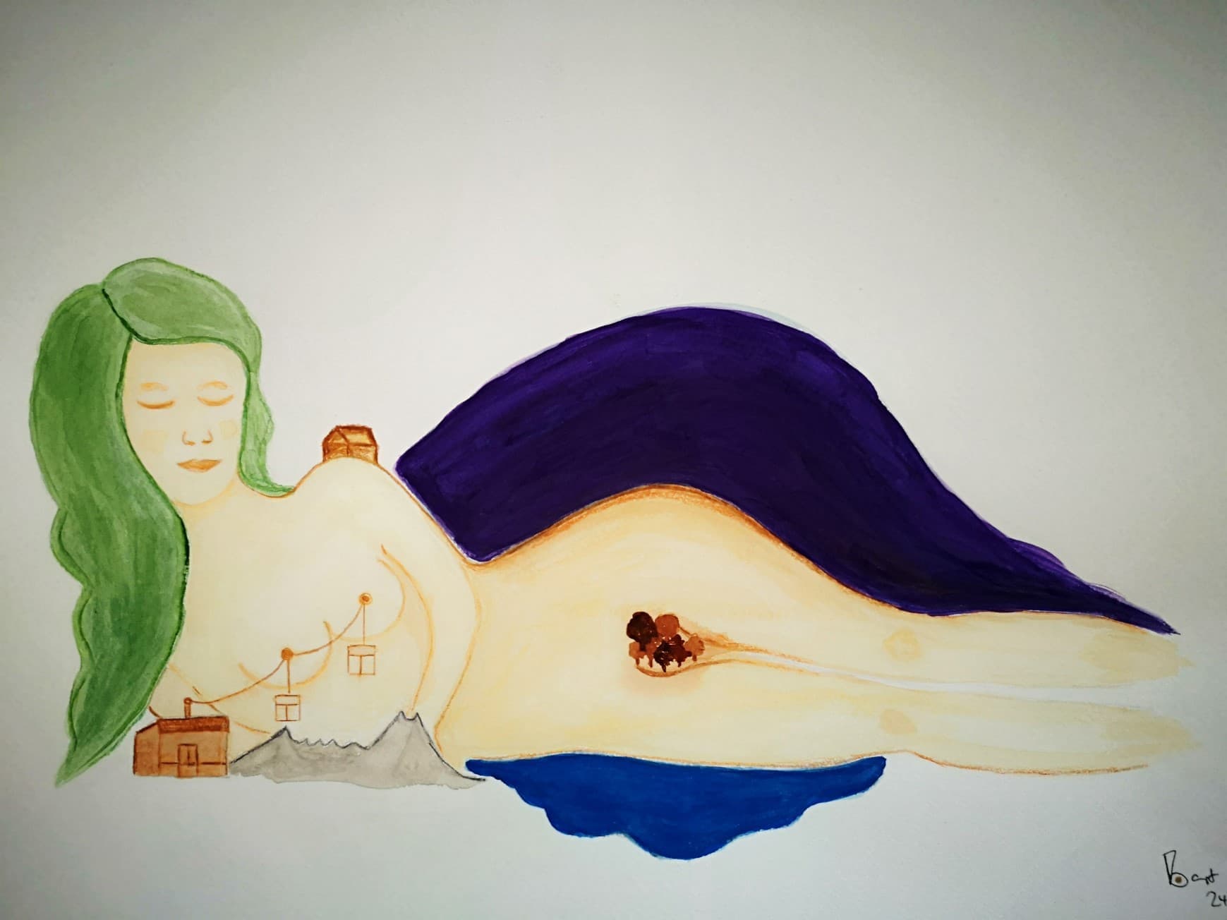 Die Natur spiegelt alles. Wir Menschen vereinen alle Kräfte in uns, auch männlich wie weiblich. Wir stellen die Fragen – die Natur ant-wortet. Die Natur stellt die Fragen – wir ant-worten und ver-antworten. Das Gleichgewicht der Kräfte – ein Nehmen und Geben. Folgen wir dem Rhythmus oder verlieren wir uns in unnatürlichen Extremen. Wie Innen so im Außen. Sind wir ein liebevoller Gärtner unserer Person, strahlt dies auf unser Umfeld und die Umwelt.